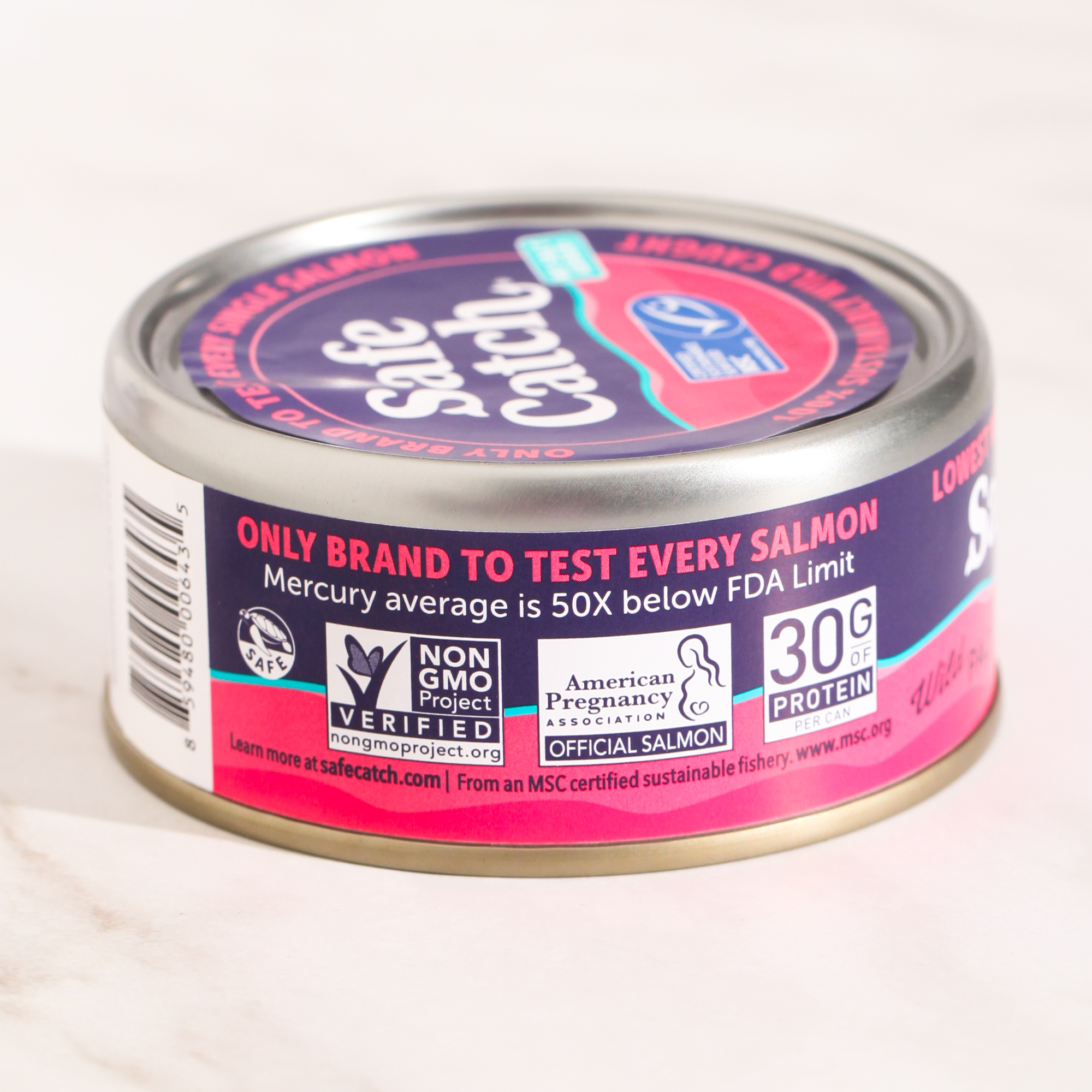 Wild Pink Salmon, no salt - Safe Catch